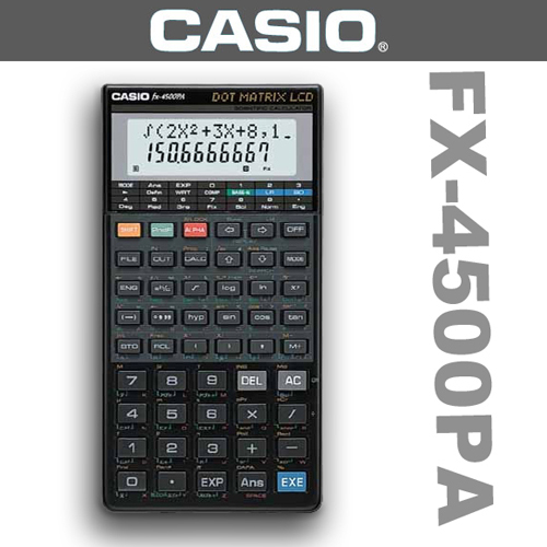CASIO卡西歐FX-4500PA點陣螢幕程式工程計算機